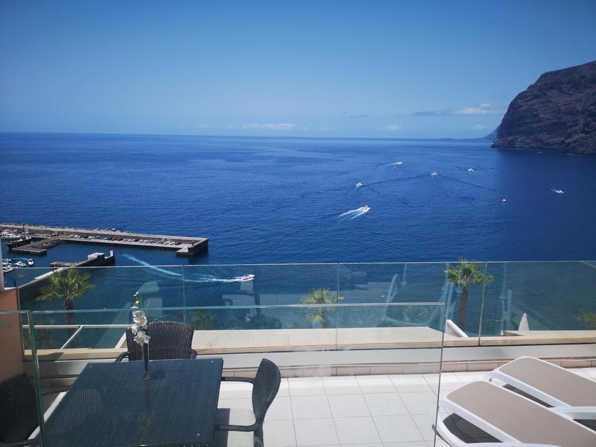 Magnificent Apt. With Sea View, Cliff & Marina サンティアゴ・デル・テイデ エクステリア 写真