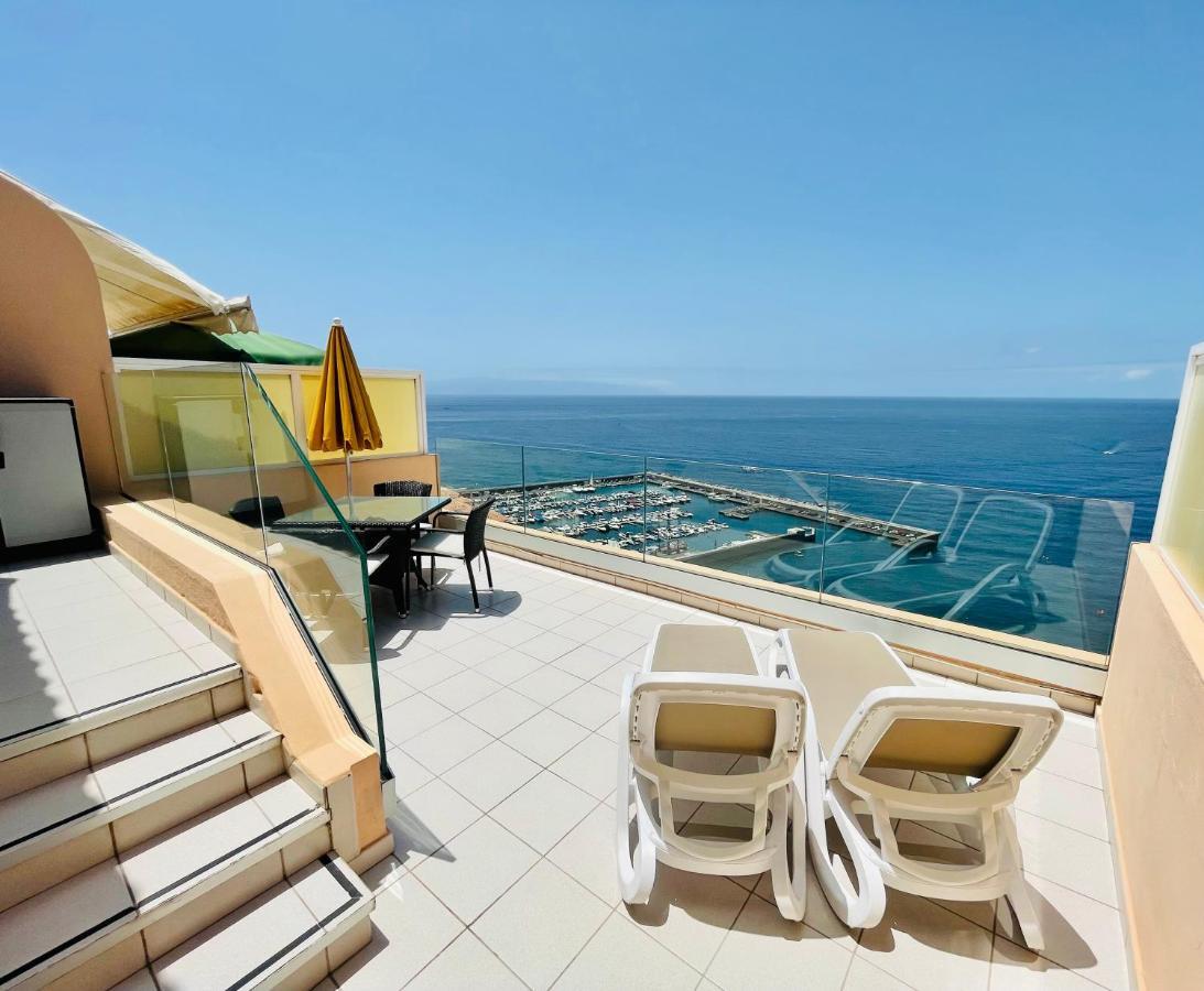 Magnificent Apt. With Sea View, Cliff & Marina サンティアゴ・デル・テイデ エクステリア 写真